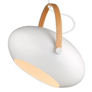 DC Biała 40 E27 Lampa wisząca