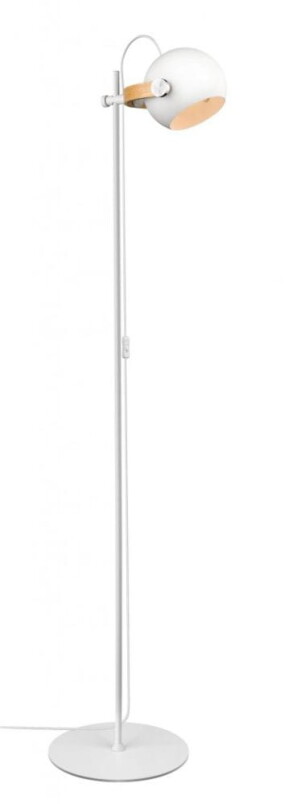 DC Biała 18 E27 Lampa podłogowa