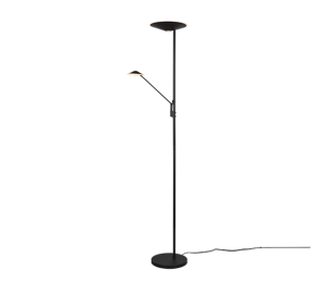 BRANTFORD czarny mat LED Dim. 30W | 6,5W 2700+3200+4000K Lampa podłogowa