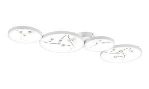 GROOVY biały mat LED 3 step dim 37W 4000K Lampa sufitowa ściemnialna