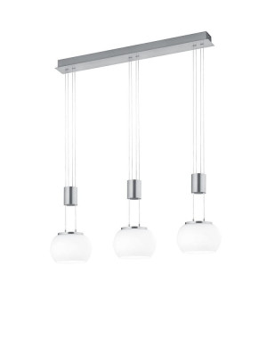 MADISON nikiel mat LED 3 step dim 3x8W 3000K Lampa wisząca