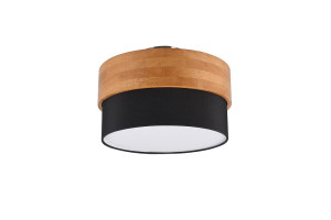 SEASONS brąz | czarny Ø30cm. 2xE14 Lampa sufitowa