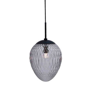 Woods Przydymiony szary 25 E27 Lampa wisząca
