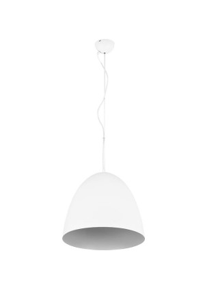 TILDA biały mat Ø40cm. E27 Lampa wisząca