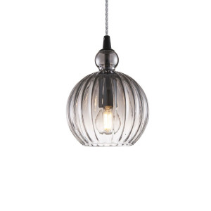 Ball Ball Przydymiony szary Ø15 E14 Lampa wisząca