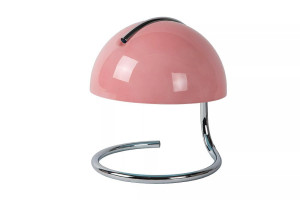 CATO różowa Ø23,5cm. E27 Lampka stołowa