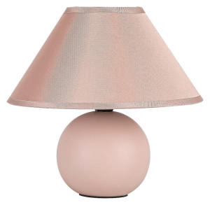 Ariel brąz E14 Lampka stołowa