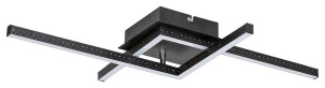Casimir czarny mat LED 23W 4000K Lampa sufitowa