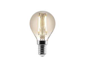 6W 2700K Filament LED G45 E14 szkło dymne