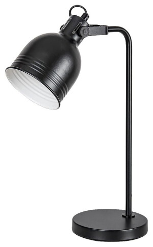 Flint czarny E14 Lampa stołowa