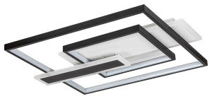 Herkules czarny LED 50W 4000K Lampa sufitowa