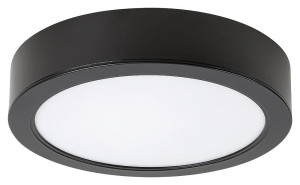 Shaun czarny Ø 22cm. LED 24W 4000K Plafon