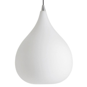 Drops biały Ø38cm. E27 Lampa wisząca
