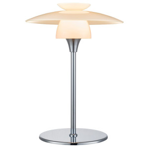 Scandinavia biały | chrom Ø20cm. G9 Lampa stołowa