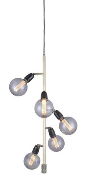 Compass mosiądz antyczny Ø29cm. 5xE27 Lampa wisząca