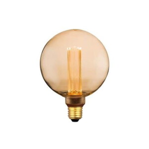 5W Colors Dim LED Globe LED 3 step dim. 1800K Ø12,5cm. E27 bursztynowa Filamentowa żarówka ściemnialna