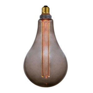 5W Colors Dim LED XL LED 3 step dim. 1800K Ø16,5cm. E27 szary przydymiony Filamentowa żarówka ściemnialna