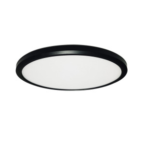 Ultra Light czarny Ø24 cm. LED 3 step dim. 15W 3000K IP54 Plafon łazienkowy ściemnialny