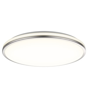 Fancy srebrny Ø33 cm. LED 3 step dim. 18W 3000K Plafon ściemnialny