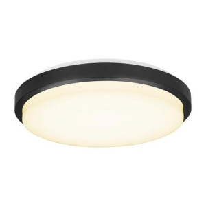 Upscale czarny Ø22 cm. LED 12W 3000K Plafon