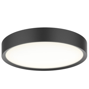 Universal czarny Ø33 cm. LED 3 step dim. 18W 3000K IP44 Plafon łazienkowy ściemnialny