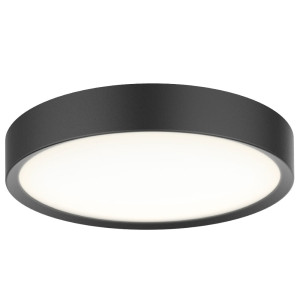 Universal czarny Ø43 cm. LED 3 step dim. 36W 3000K IP44 Plafon łazienkowy ściemnialny