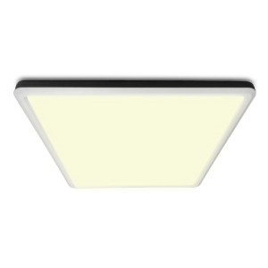 LED ultra biały szer. 29cm. LED 3 step dim. 18W 3000K IP54 Plafon łazienkowy ściemnialny