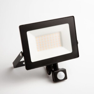 Naświetlacz LED Slim PIR 50W 4000K IP65 czujnik ruchu i zmierzchu