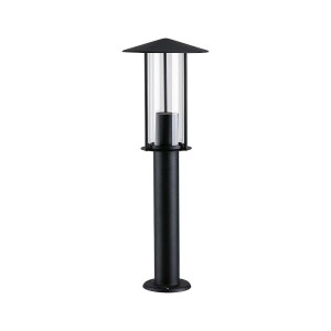 CLASSIC czarny wys. 50 cm. LED E27 4.3W 2200K IP44 Lampa ogrodowa stojąca
