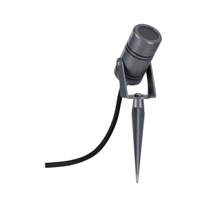 Radon szary LED 11W 3000K IP65 Reflektor ogrodowy