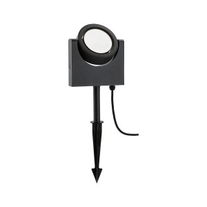 Swivea antracyt LED 8W 3000K IP44 Reflektor ogrodowy z obrotową głowicą