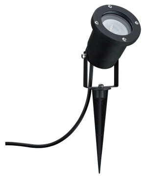 Special Line czarny LED GU10 3,5W 3000K IP65 Reflektor ogrodowy