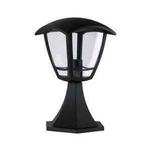 Classic Curved czarny wys. 28cm. E27 IP44 Lampa zewnętrzna stojąca