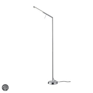 FILIGRAN Nikiel Mat LED 6,5W 3000K ściemnialna Lampa podłogowa stojąca