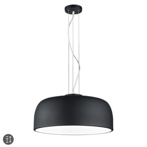 BARON Czarny Mat 4 x E27 Lampa wisząca