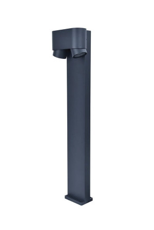 Cypres antracyt wys. 75cm. 2xGU10 IP44 Lampa ogrodowa stojąca regulowana