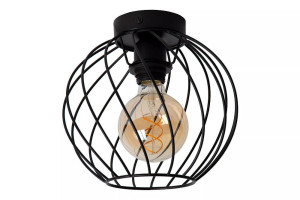 Danza czarny Ø25 cm. E27 Lampa sufitowa