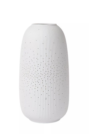 Flores biały Ø17,5 cm. E14 Lampka stołowa