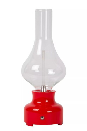 Jason czerwony LED 3 step dim. 2W 3000K Akumulatorowa ściemnialna lampka stołowa
