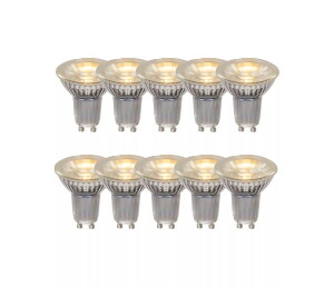5W x 10szt. GU10 2700K Zestaw 10 szt. żarówek
