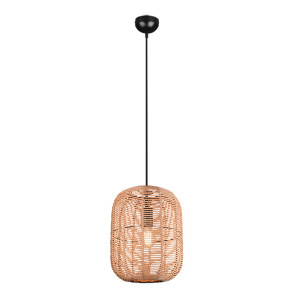 RUNA Czarny Mat / Brązowy Ø350 E27 Lampa wisząca