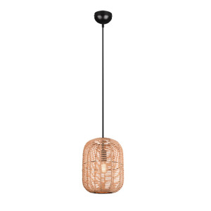 RUNA Czarny Mat / Brązowy Ø250 E27 Lampa wisząca