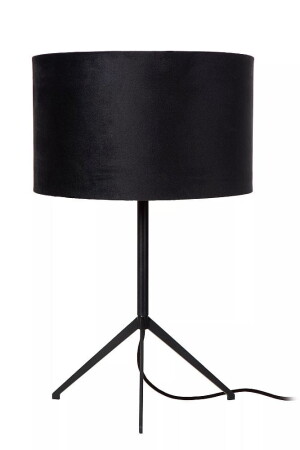 Tondo czarny Ø 30cm. E27 Lampka stołowa
