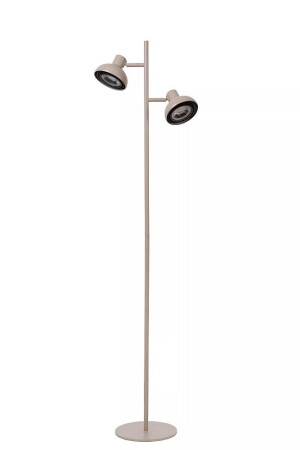 Sensas beżowy 2xES111 Lampa podłogowa regulowany kierunek świecenia