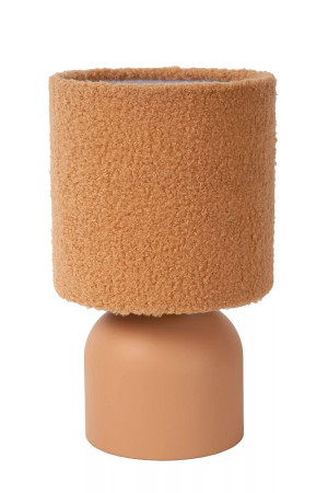 Woolly żółty ochra Ø 16cm. E14 Lampka stołowa