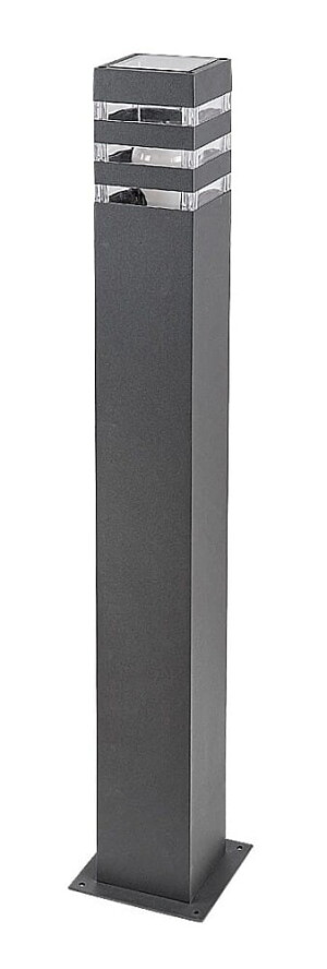 Ankara antracyt wys. 74cm. E27 IP44 Ogrodowa lampa stojąca