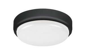 Hort czarny LED 15W 4000K IP54 Plafon zewnętrzny