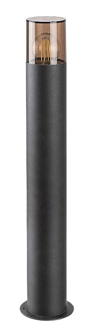 Teplice czarny wys. 60cm. E27 IP44 Lampa ogrodowa stojąca