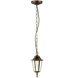 Liguria-LT E27 lampa wisząca ogrodowa patyna