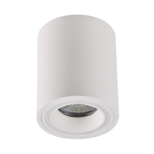 Falco biały Ø 8cm. GU10 Downlight tuba natynkowa